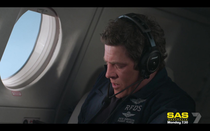 Bose Aviation Headset Used by Stephen Peacocke as Pete Emerson in RFDS Royal Flying Doctor Service S01E06 (2021)