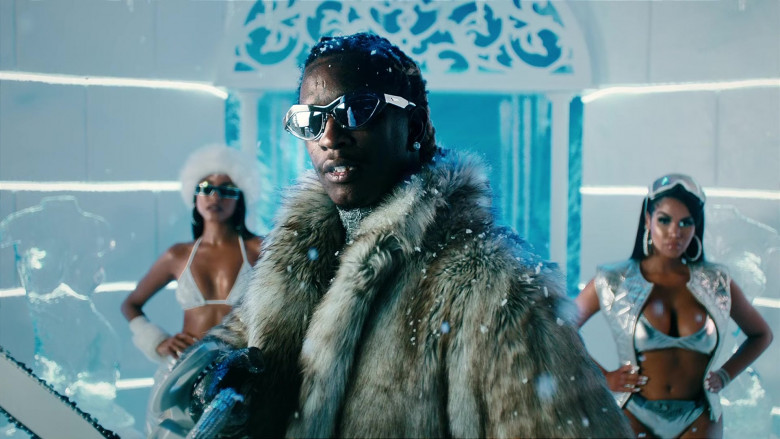 Bottega Veneta Sunglasses in Way 2 Sexy by Drake ft. Future and Young Thug (2021)