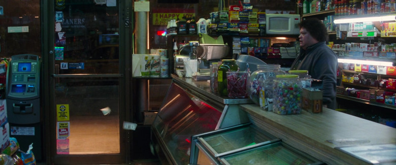 Bounty Paper Towels, Advil, Aleve, M&M's, Reese's, Twix, Skittles in The Amazing Spider-Man 2 (2014)