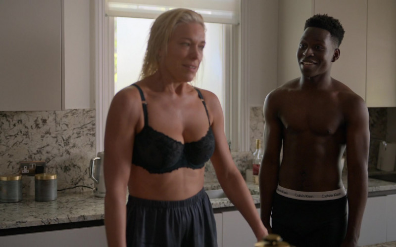 Calvin Klein Underwear of Toheeb Jimoh as Sam Obisanya in Ted Lasso S02E10 No Weddings and a Funeral (2021)