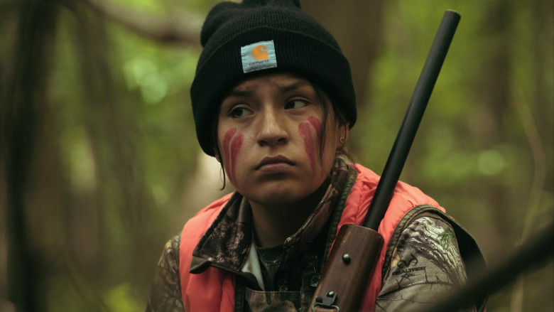 Carhartt Beanie of Paulina Alexis as Willie Jack in Reservation Dogs S01E06 TV Show (3)