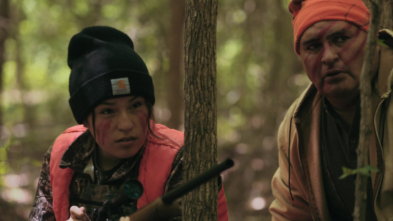 Carhartt Beanie of Paulina Alexis as Willie Jack in Reservation Dogs S01E06 TV Show (4)