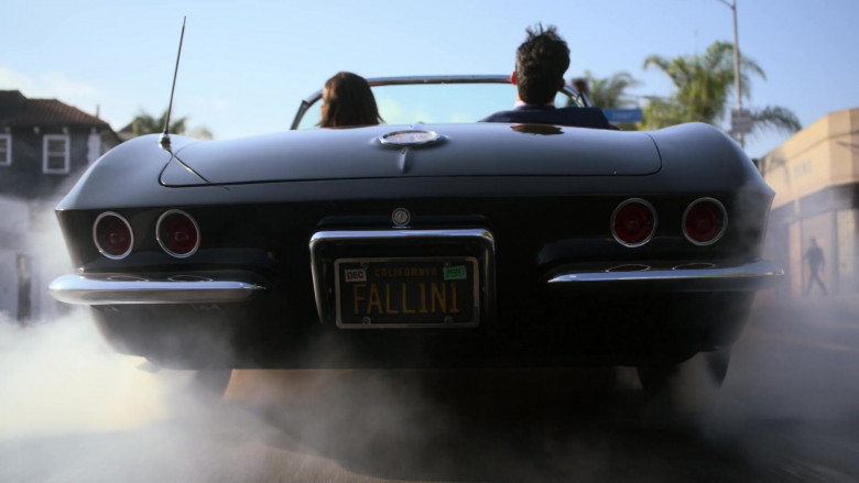 Chevrolet C1 Corvette Black Convertible Car in Lucifer TV Show – Season 6 (3)