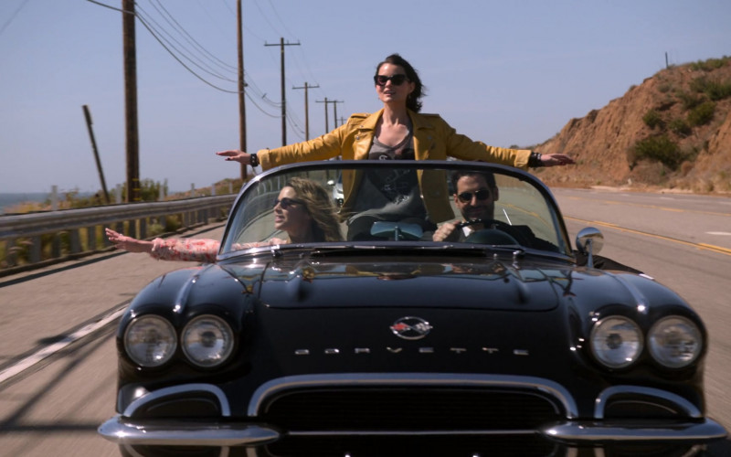 Chevrolet Corvette C1 Car Driven by Tom Ellis as Lucifer Morningstar in Lucifer S06E09 TV Series (1)