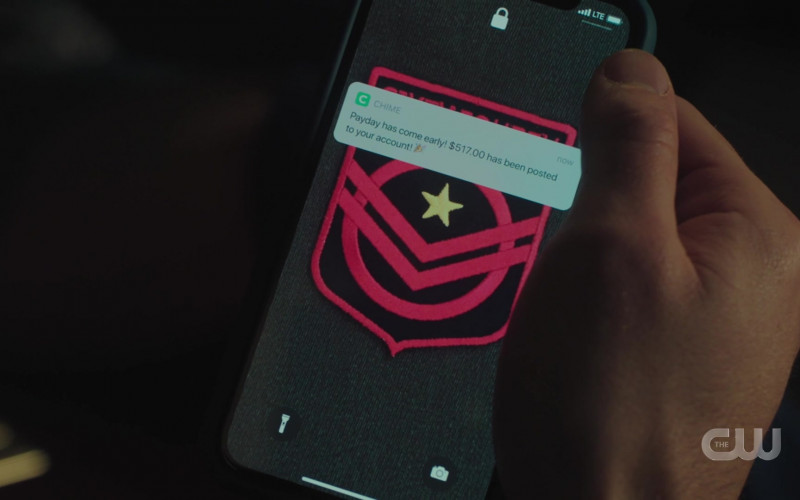 Chime Mobile Banking App in Riverdale S05E17 Chapter Ninety-Three Dance of Death (2021)