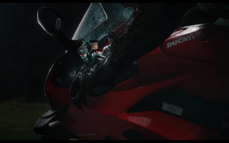 Ducati Red Motorcycle in Venom Let There Be Carnage (2021)