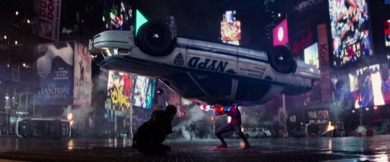 Dunkin' Donuts, Disney, Kodak, Hankook Tire in The Amazing Spider-Man 2 (2014)