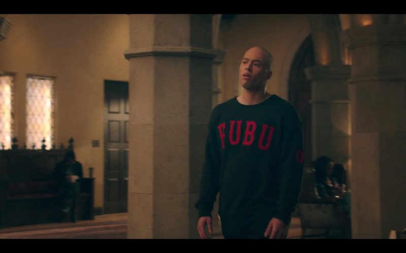 FUBU Men's Sweatshirt in Dear White People S04E07 "Chapter VII" (2021)