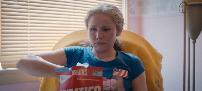 General Mills Wheaties Cereal Enjoyed by Kristen Bell as Connie Kaminski in Queenpins (2021)