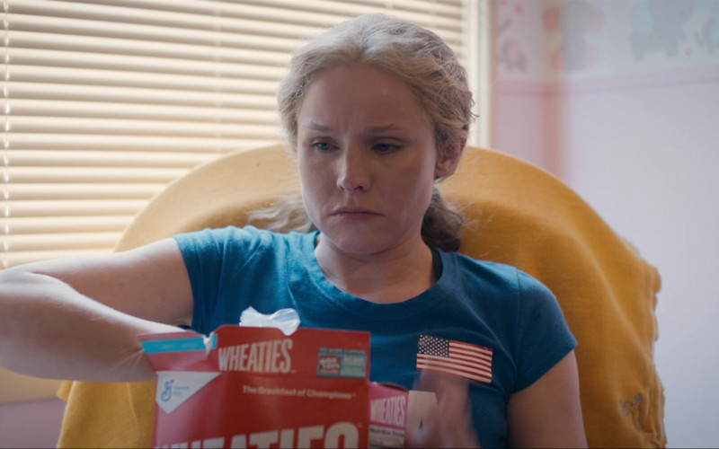 General Mills Wheaties Cereal Enjoyed by Kristen Bell as Connie Kaminski in Queenpins (2021)
