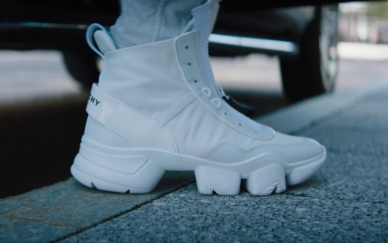 Givenchy Jaw High White Sneakers of Taika Waititi as Antwan in Free Guy (2021)