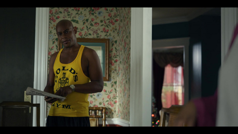 Gold's Gym Fitness Center T-Shirt of Bokeem Woodbine as Jerome in Wu-Tang An American Saga S02E01 Little Ghetto Boys (2)