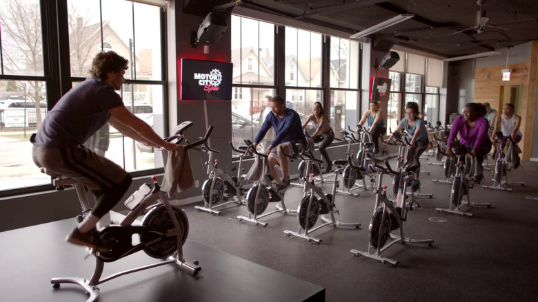 Merax Exercise Bike in The Big Leap S01E01 (2)