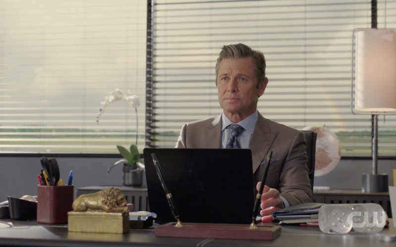Microsoft Surface Laptop Used by Grant Show as Blake Carrington in Dynasty S04E19 Everything Looks Wonderful, Joseph (2021)
