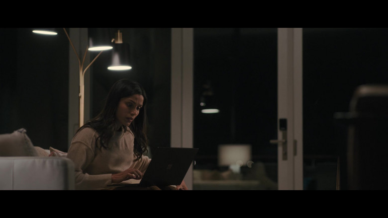 Microsoft Surface Laptop of Freida Pinto as Meera in Intrusion Movie (1)