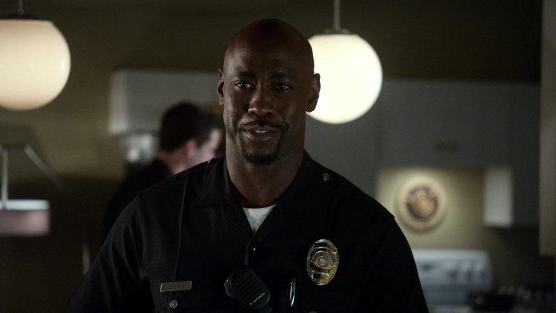 Motorola Police Radio Used by D. B. Woodside as Amenadiel in Lucifer S06E06 A Lot Dirtier Than That (2021)