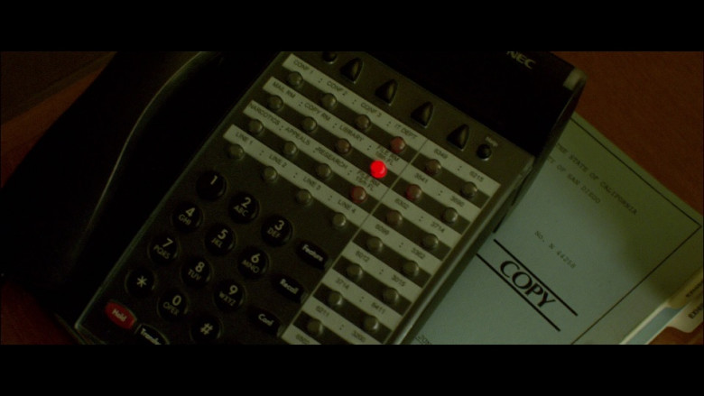 NEC Telephone in Collateral (2004)