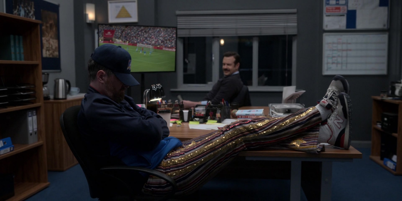 New Balance 515 Sneakers Of Brendan Hunt As Coach Beard In Ted Lasso S02E09 "Beard After Hours