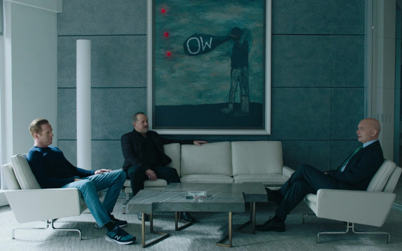 New Balance 990v5 Sneakers of Damian Lewis as Robert ‘Bobby' Axelrod in Billions S05E09 Implosion (2021)