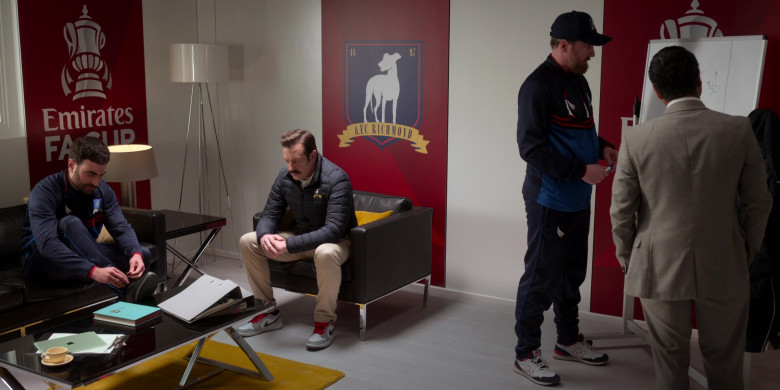 New Balance Men’s Sneakers Worn by Actor Brendan Hunt as Coach Beard in Ted Lasso S02E08 Man City (2021)
