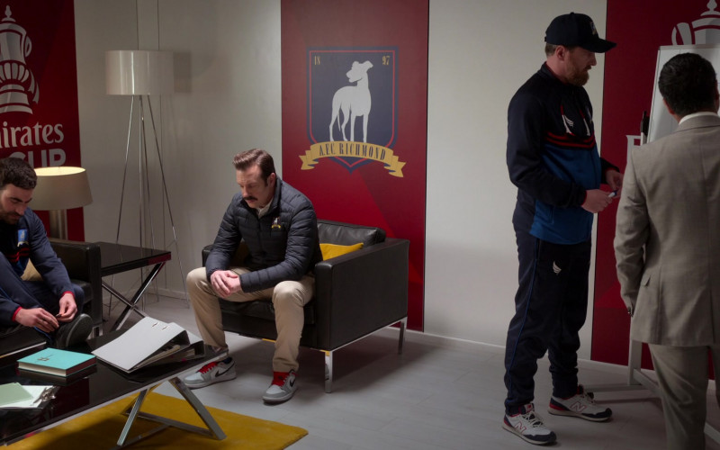 New Balance Men's Sneakers Worn by Actor Brendan Hunt as Coach Beard in Ted Lasso S02E08 Man City (2021)