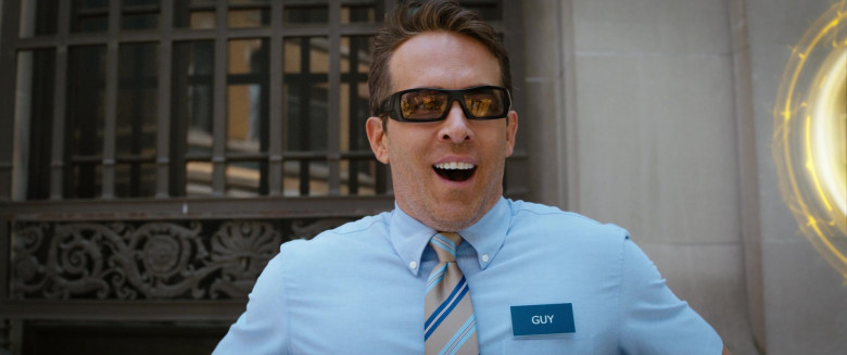 Oakley Gascan Sunglasses of Ryan Reynolds as Guy in Free Guy Movie (1)