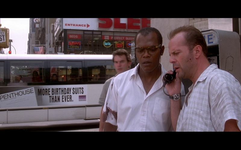Penthouse bus ad in Die Hard with a Vengeance (1995)