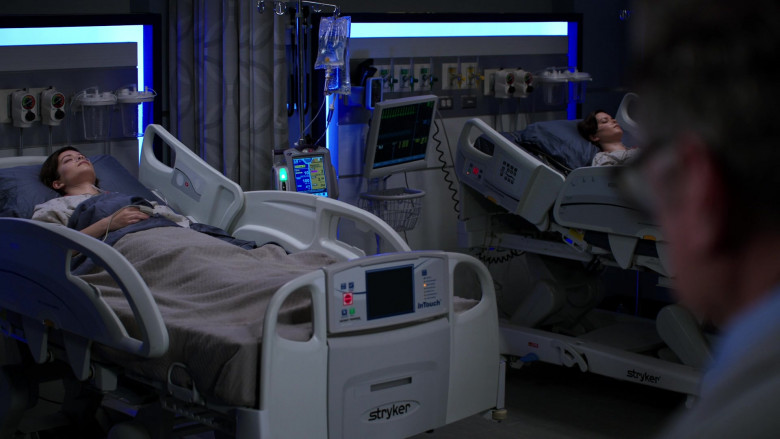Stryker Hospital Beds in Chicago Med S07E01 You Can't Always Trust What You See (2021)