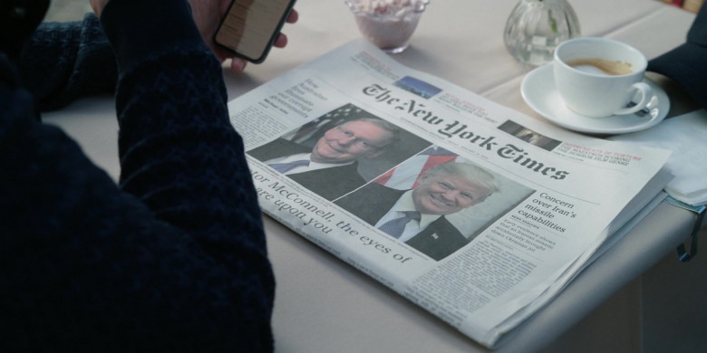 The New York Times Newspaper in The Morning Show S02E02 It’s Like the Flu (2021)