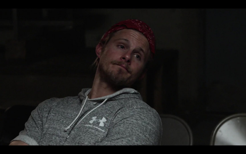Under Armour Hoodie Worn by Alexander Ludwig as Ace Spade in Heels S01E05 TV Show (1)