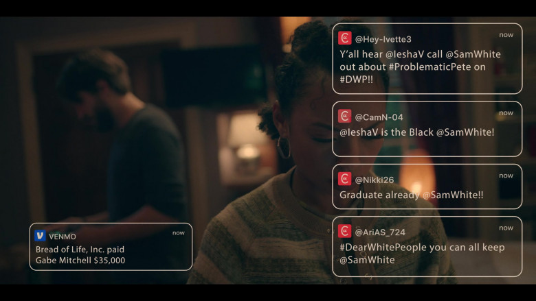Venmo Mobile Payment Service in Dear White People S04E04 Chapter IV (2021)