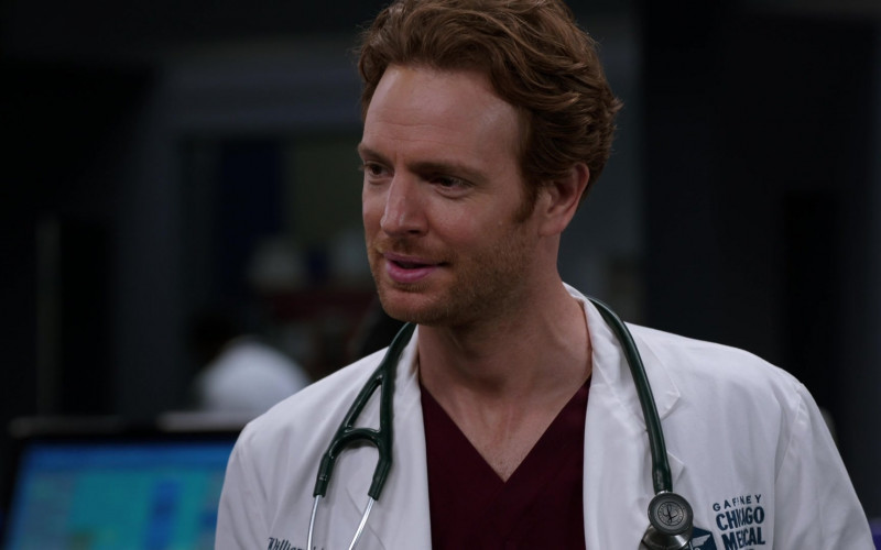 3M Littmann Stethoscope of Nick Gehlfuss as Dr. Will Halstead in Chicago Med S07E05 Change Is a Tough Pill to Swallow (2021)