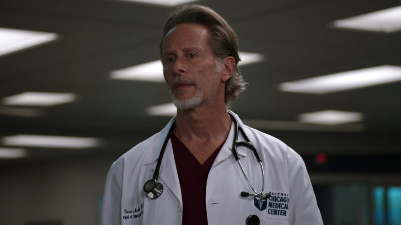 3M Littmann Stethoscope of Steven Weber as Dr. Dean Archer in Chicago Med S07E05 Change Is a Tough Pill to Swallow (2021)