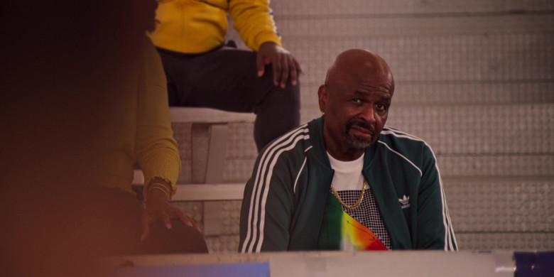 Adidas Green Track Jacket in Swagger S01E02 Haterade (2021)