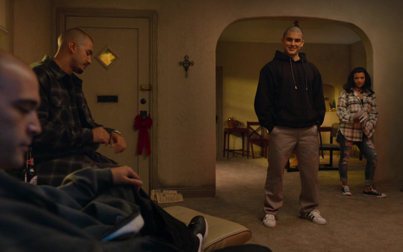 Adidas Men's Sneakers of Diego Tinoco as Cesar Diaz in On My Block S04E03 Chapter Thirty-One (2021)