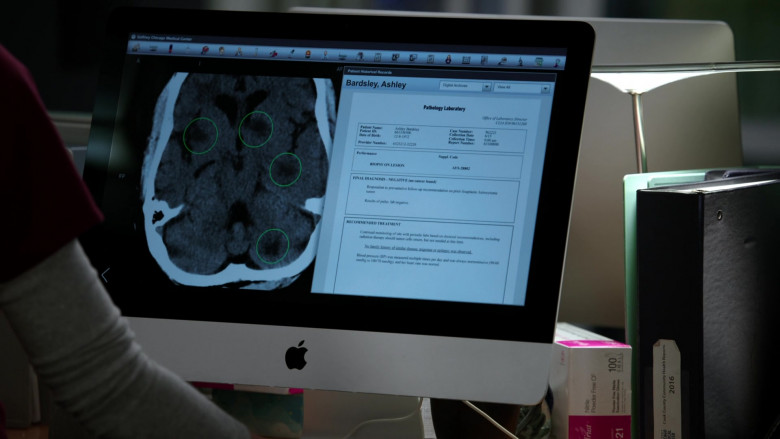 Apple iMac Computers in Chicago Med S07E04 Status Quo, aka the Mess We’re In (2)