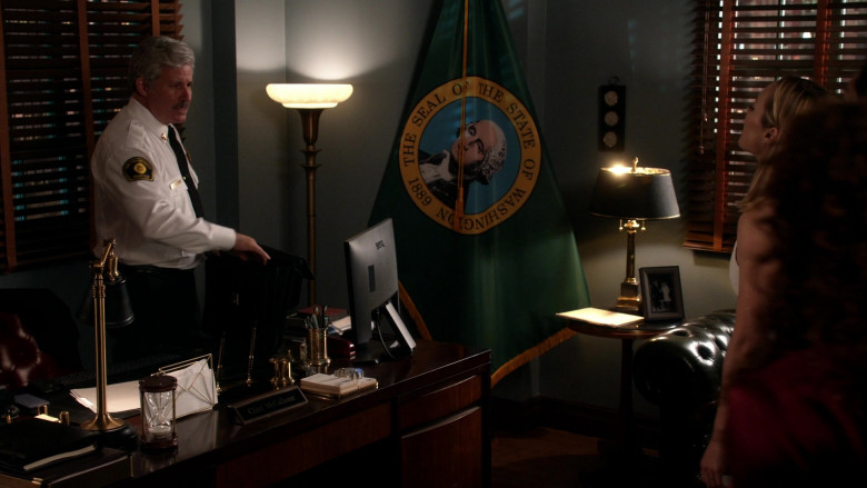 Benq Monitor in Station 19 S05E01 Phoenix From the Flame (2021)