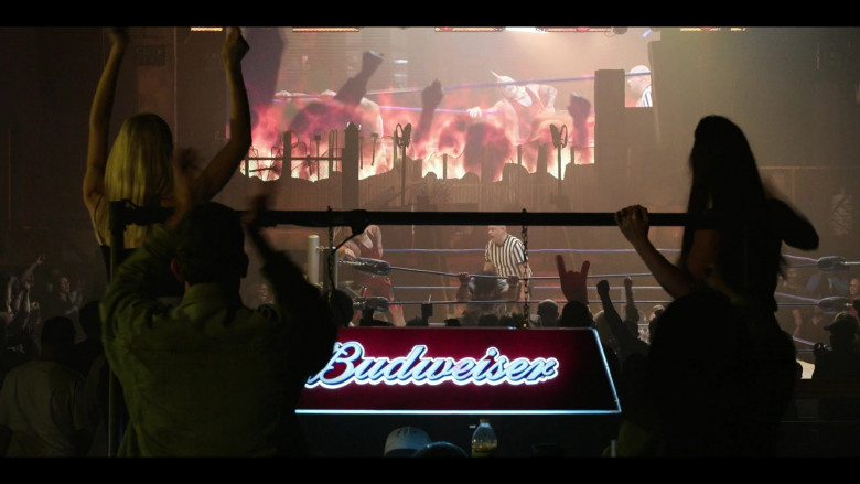 Budweiser Beer Pool Table Light in Heels S01E07 The Big Bad Fish Man (2021)