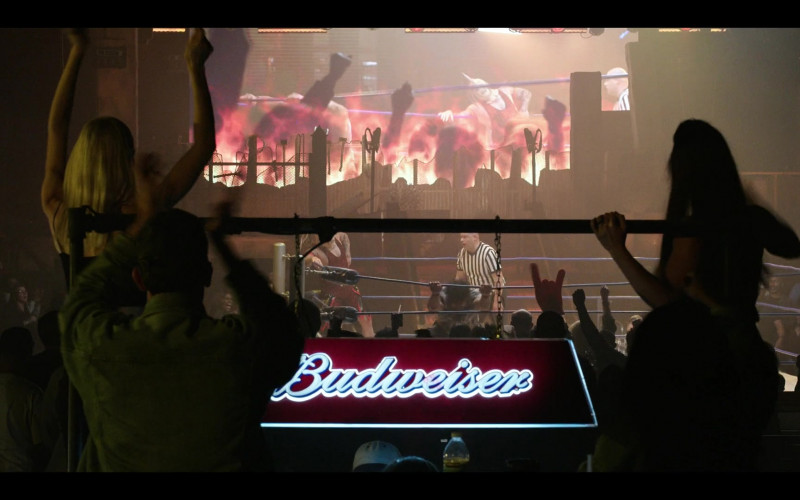 Budweiser Beer Pool Table Light in Heels S01E07 The Big Bad Fish Man (2021)