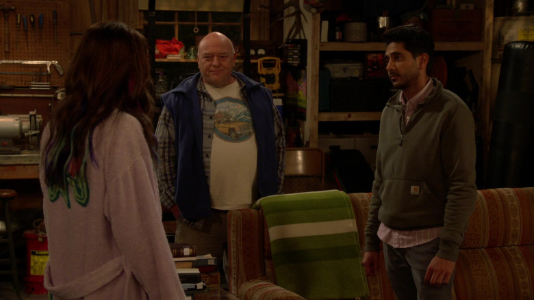 Carhartt Fleece Pullover of Adhir Kalyan as Al in United States of Al S02E02 RepoWapas Geri (2021)