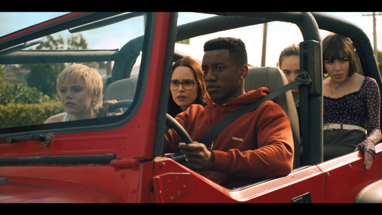 Checks Downtown Hoodie Worn by Chibuikem Uche as Cooper Clay in One of Us Is Lying S01E07 One of Us Is Not Giving Up (2021)