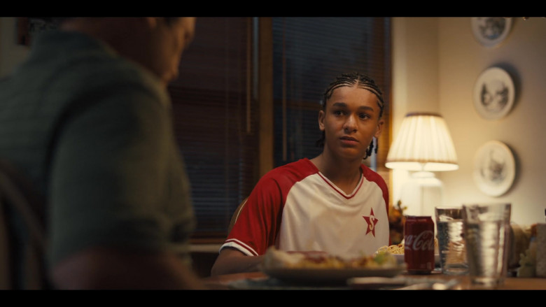 Coca-Cola Soda of Jaden Michael as Young Colin Kaepernick in Colin in Black & White S01E01 Cornrows (1)