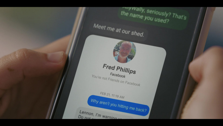 Facebook Social Network in I Know What You Did Last Summer S01E06 Least You Had a Spare (2021)