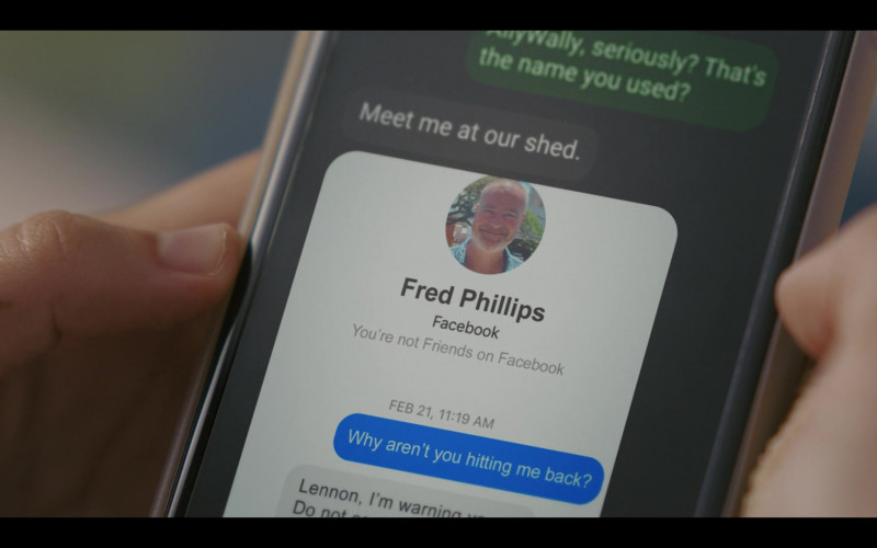 Facebook Social Network in I Know What You Did Last Summer S01E06 Least You Had a Spare (2021)