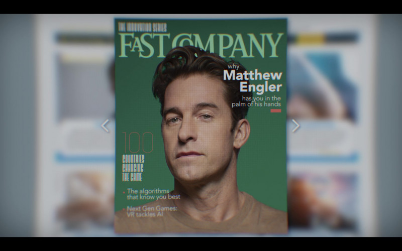 Fast Company Magazine in You S03E01 And They Lived Happily Ever After (2021)
