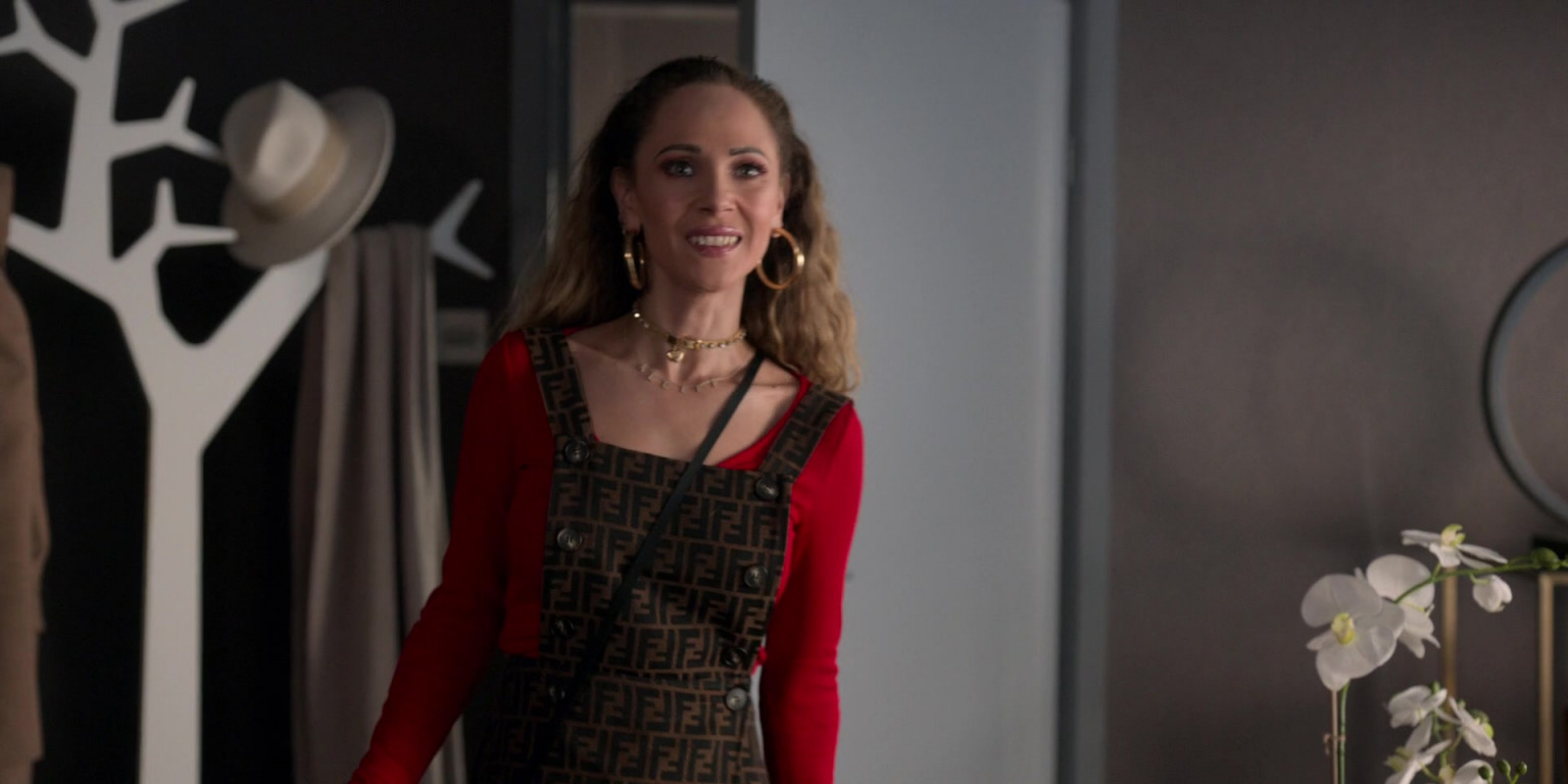 Fendi Dress Worn By Juno Temple As Keeley Jones In Ted Lasso S02e12