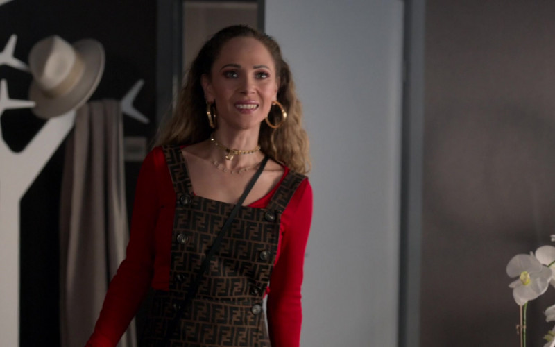 Fendi Dress Worn by Juno Temple as Keeley Jones in Ted Lasso S02E12 Inverting the Pyramid of Success (2021)