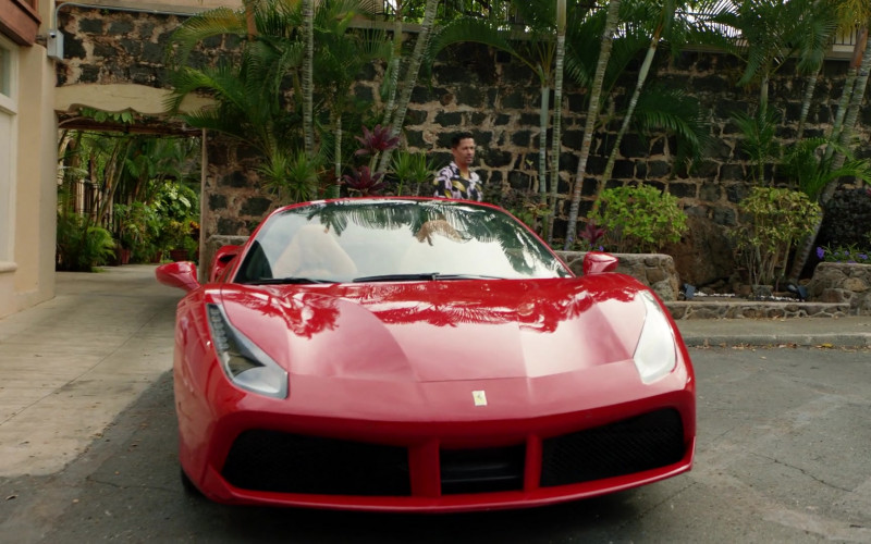 Ferrari 488 Spider Sports Car in Magnum P.I. S04E01 Island Vibes (1)