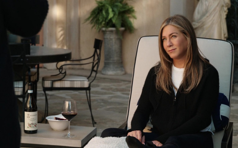 G.D. Vajra Langhe Nebbiolo Wine Enjoyed by Jennifer Aniston as Alex Levy and Steve Carell as Mitch Kessler in The Morning Show S02E07 La Amara Vita (2021)