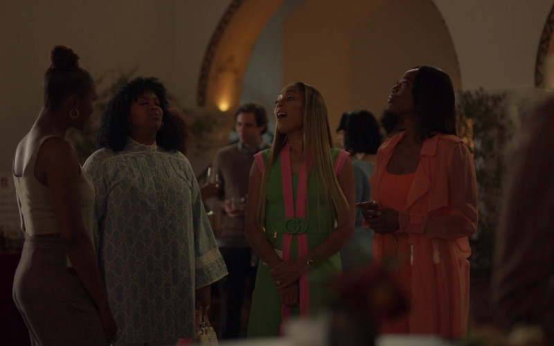 Gucci Dresses in Insecure S05E01 Reunited, Okay (2021)